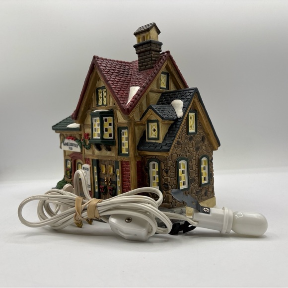 Game Keepers Pub Dickens Collectibles Victorian Series 1998 Vintage Porcelain - Picture 8 of 12